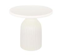 Paris Prix Atmosphera Créateur d'intérieur - Table d'Appoint Totem Mudan 55cm Ivoire