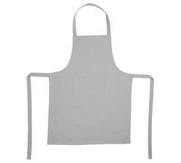 Paris Prix Atmosphera Créateur d'intérieur - Tablier de Cuisine Coton 80cm Gris Clair
