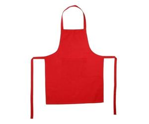 Paris Prix Atmosphera Créateur d'intérieur - Tablier de Cuisine Coton 80cm Rouge
