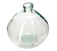 Paris Prix Atmosphera Créateur d'intérieur - Vase Rond en Verre Recyclé Ballon 22cm Transparent