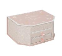 Paris Prix Atmosphera for Kids - Boîte à Bijoux 2 Tiroirs Lana 21cm Rose