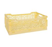 Paris Prix Atmosphera for Kids - Cagette Pliante Empilable Arry 31cm Jaune