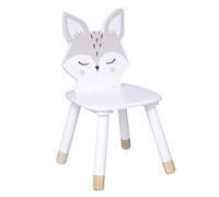 Paris Prix Atmosphera for Kids - Chaise Enfant Renard Douceur 52cm Blanc