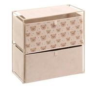 Paris Prix Atmosphera for Kids - Commode Enfant 2 Tiroirs Orso 60cm Beige