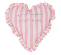 Paris Prix Atmosphera for Kids - Coussin Déco Cœur Ava 38x38cm Rose