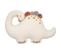 Paris Prix Atmosphera for Kids - Coussin Déco Enfant Dinosaure 40cm Ivoire