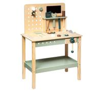 Paris Prix Atmosphera for Kids - Établi de Bricolage Enfant Forêt 75cm Beige & Vert