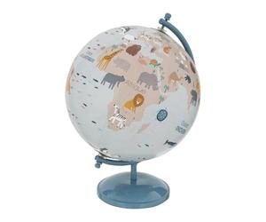 Paris Prix Atmosphera for Kids - Globe Terrestre Enfant Animaux 28cm Bleu