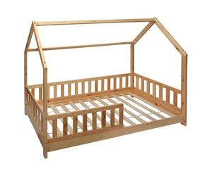 Paris Prix Atmosphera for Kids - Lit Cabane Enfant 90x190cm Naturel