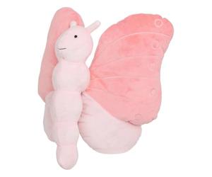 Paris Prix Atmosphera for Kids - Peluche Enfant Papillon Alma 28cm Rose
