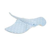 Paris Prix Atmosphera for Kids - Peluche Enfant Raie XL Manta 95cm Bleu Clair