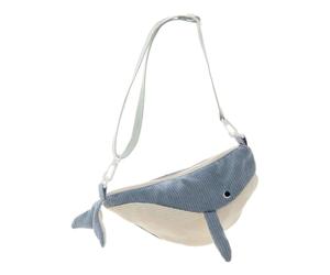 Paris Prix Atmosphera for Kids - Sac Banane Enfant Baleine Orta 30cm Bleu