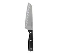Paris Prix B Basic & Co - Couteau Japonais Santoku Dice Inox 29cm Noir