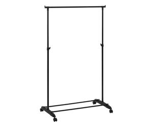 Paris Prix B Basic & Co - Portant à Vêtements Simple 160cm Noir