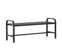 Paris Prix Banc de Jardin Design Cascais 125cm Noir