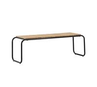 Paris Prix Banc de Jardin en Bois Holmbeck 136cm Naturel