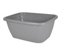 Paris Prix - Bassine Ovale diamant 16l Taupe G