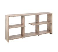 Paris Prix Bibliothèque en Bois Manga 172cm Blanc Cassé