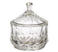 Paris Prix Bonbonnière en Verre Ciselée 11cm Transparent