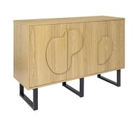 Paris Prix Buffet 3 Portes Calypso 120cm Marron