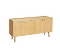 Paris Prix Buffet Design 4 Portes Nice 160cm Chêne