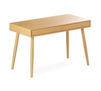 Paris Prix Bureau Design 2 Tiroirs Carson 120cm Chêne