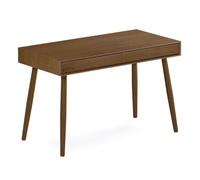 Paris Prix Bureau Design 2 Tiroirs Carson 120cm Noyer