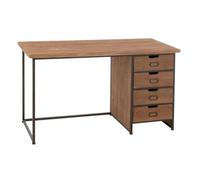 Paris Prix Bureau en Bois Sia 140cm Naturel
