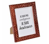 Paris Prix Cadre Photo Déco Goutte d'Eau 18x24cm Cuivre