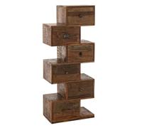 Paris Prix Commode 6 Tiroirs en Bois Toro 105cm Naturel