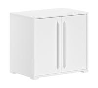 Paris Prix Commode Enfant 2 Portes Sam 67cm Blanc