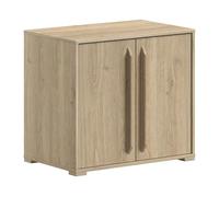 Paris Prix Commode Enfant 2 Portes Sam 67cm Chêne