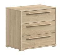 Paris Prix Commode Enfant 3 Tiroirs Sam 67cm Chêne