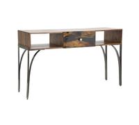 Paris Prix Console Design en Bois Mustang 130cm Naturel