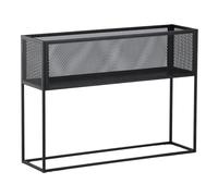 Paris Prix Console Design en Métal Netz 110cm Noir