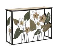 Paris Prix Console Design en Métal Spring 108cm Multicolore