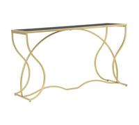 Paris Prix Console Design Sunshine 130cm Noir & Or