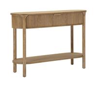 Paris Prix Console en Bois 1 Tiroir Goteborg 110cm Naturel