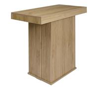 Paris Prix Console Table Extensible Klaus 47-235cm Marron