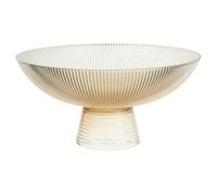 Paris Prix Coupe à Fruits sur Pied en Verre Amber 22cm Ambre