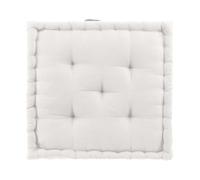 Paris Prix Coussin de Sol Twily 50x50cm Blanc