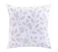 Paris Prix Coussin Déco Imprimé Duchesse 45x45cm Blanc