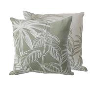 Paris Prix Coussin Déco Imprimé Mambo 40x40cm Vert Olive