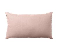 Paris Prix Coussin Déco Uni Panama 30x50cm Vieux Rose