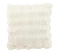 Paris Prix Coussin Déco Uni Wave 45x45cm Blanc