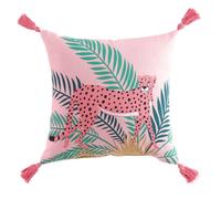 Paris Prix Coussin Enfant Déco Leopink 40x40cm Rose