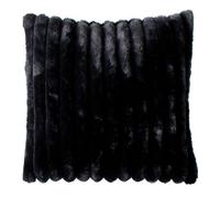Paris Prix Coussin Imitation Fourrure Matisse 40x40cm Noir
