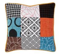 Paris Prix Coussin Patchwork Audacieux 40x40cm Multicolore