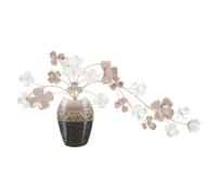 Paris Prix Décoration Murale en Métal Vase 87cm Multicolore