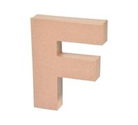 Paris Prix Décoration Murale Lettres Carton F 18cm Naturel